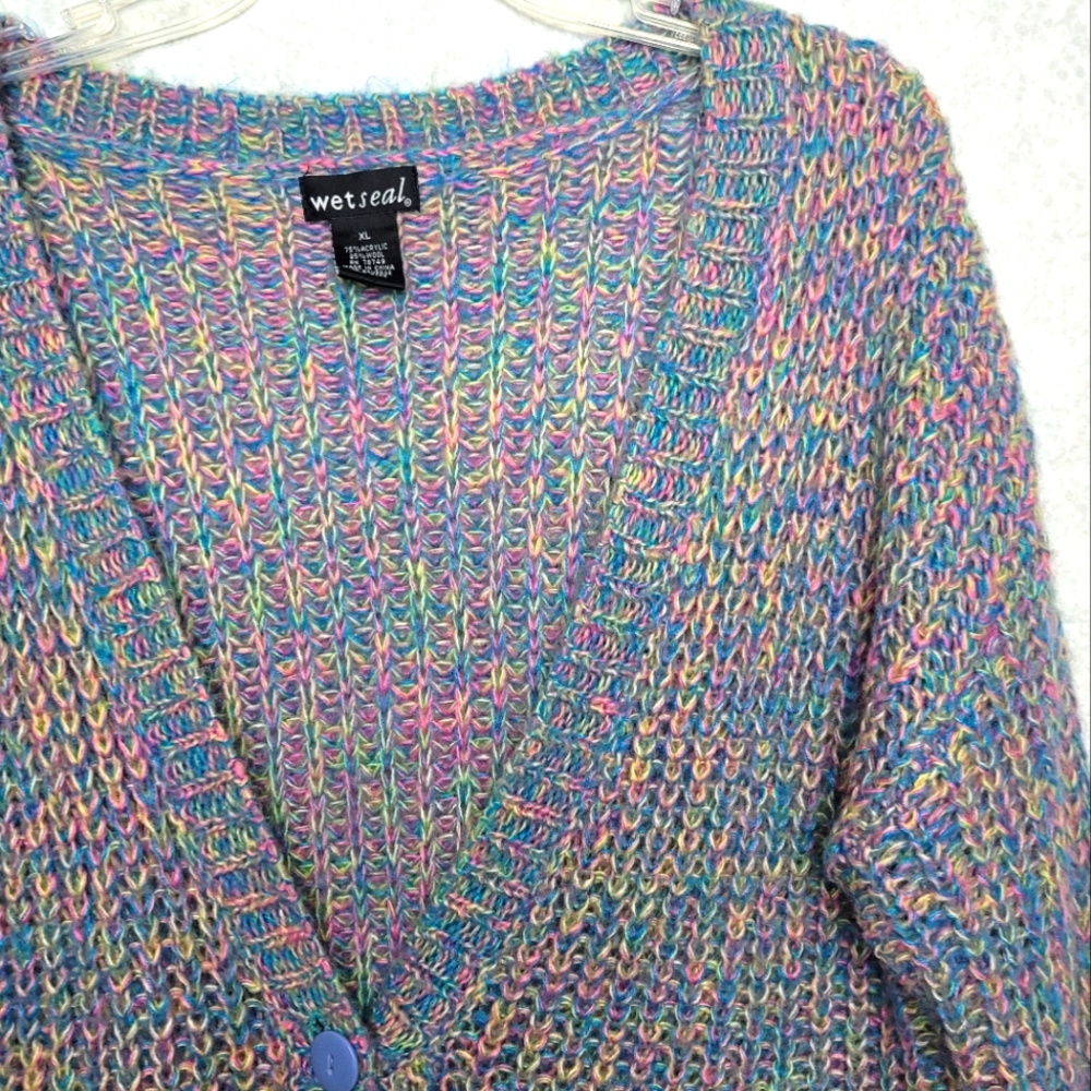 Multi Color Cardigan - Picture 3 of 9